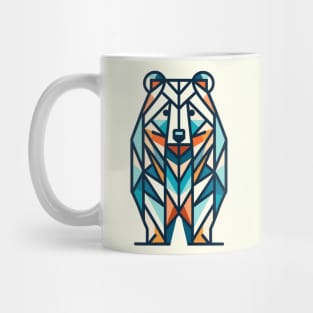 Geometric Wilderness Bear Mug